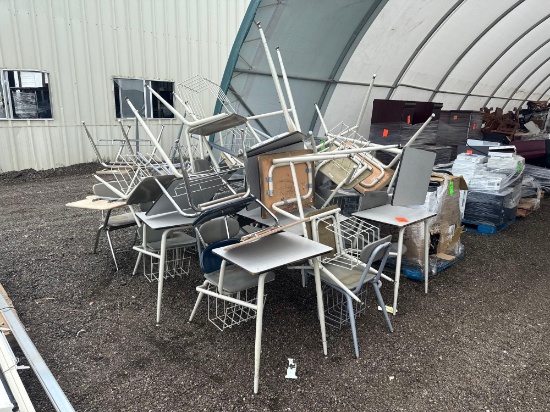 Group of Student Combo Desks