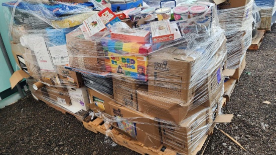 2 Pallets w/ Educational Textbooks, Misc. Items
