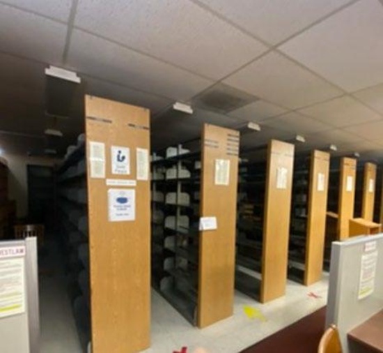 (4) Rows Shelves *OFFSITE: 100 N. CLOSNER BLVD. EDINBURG, TX 78539