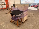 (1) Pallet w/ (1) Rolling Chair, (1) Office Chair, (2) Filing Cabinets