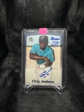 2000 TOPPS BOWMAN - CERTIFIED AUTOGRAPH ISSUE AUTO. CHIP AMBRES