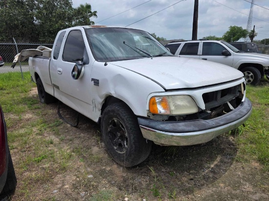 1999 Ford F-150 Pickup Truck OFFSITE: HEBBRONVILLE, TX. TEXAS VSF FORMS