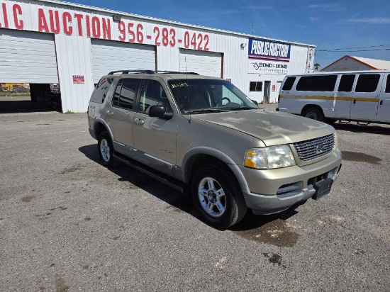 2002 Ford Explorer (MPV) (TEXAS VSF FORMS)