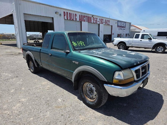 1999 Ford Ranger Pickup Truck (TEXAS VSF FORMS)