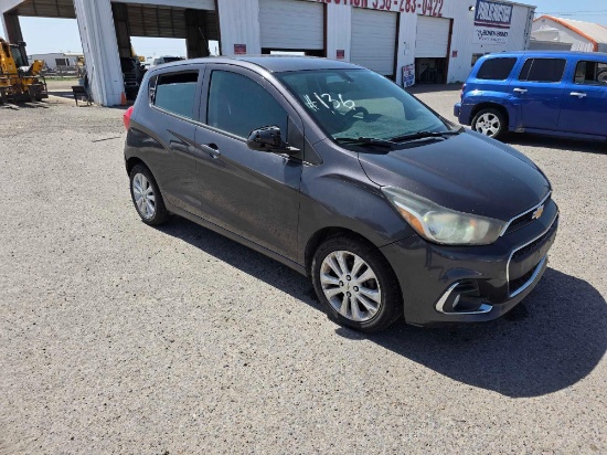 2016 Chevrolet Spark Passenger Car, (TEXAS AUCTION SALES RECEIPT)