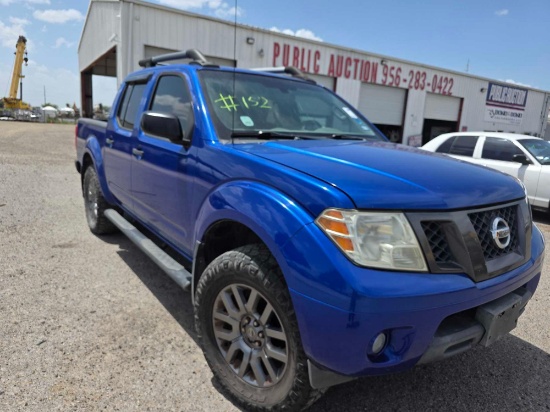 2012 Nissan Frontier Pickup Truck,