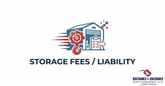 Storage Fees/ Liability