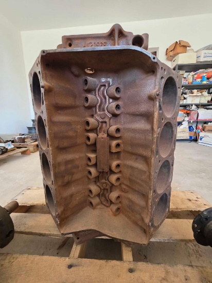 Cast-Iron V8 Engine Block