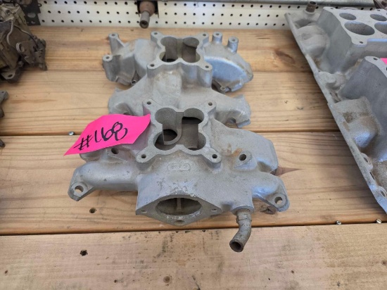 Vintage 1957 Ford Thunderbird "E-Code" 312 Dual Quad (2x4) Aluminum Intake Manifold