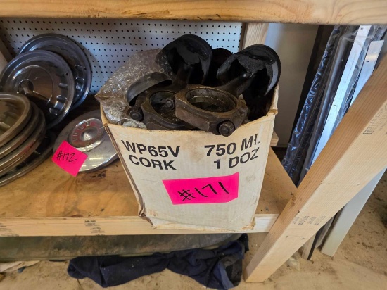 Group of Automotive Piston and Connecting Rod Assemblies