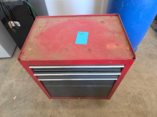 Small 3-Drawer Metal Toolbox