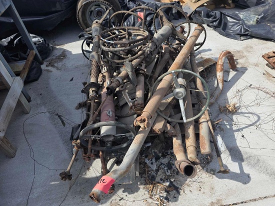 Vintage Steering, Exhaust & Automotive Parts Pallet