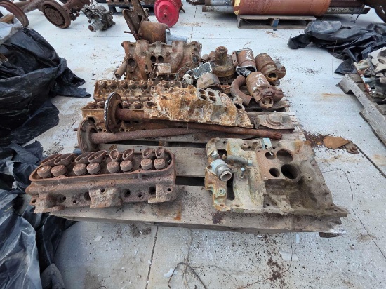 Vintage Engine Components Pallet