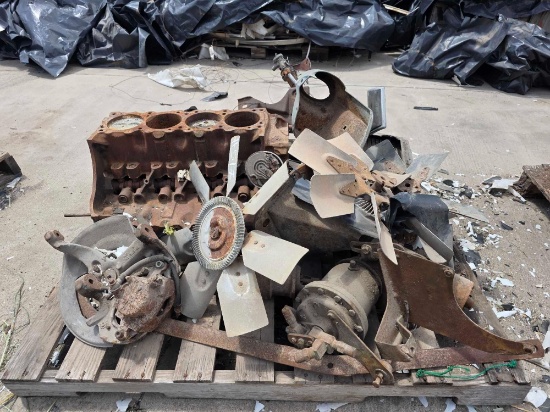Four-Cylinder Block, Cylinder Head & Cooling Fans Pallet
