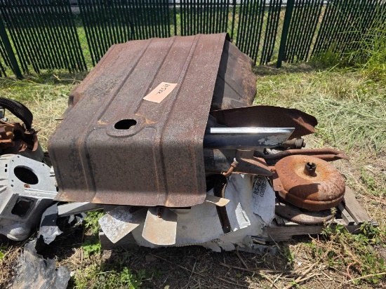 Vintage Automotive Parts Pallet