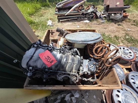 Late-Model V8 Upper Assembly, Coil Springs & Auto Parts