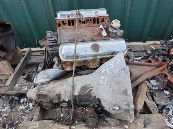 Vintage V8 & Manual Transmission Assembly
