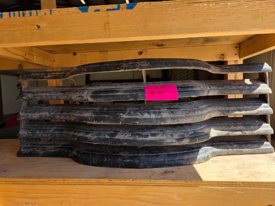 Set of (6) Vintage Truck Front Grilles