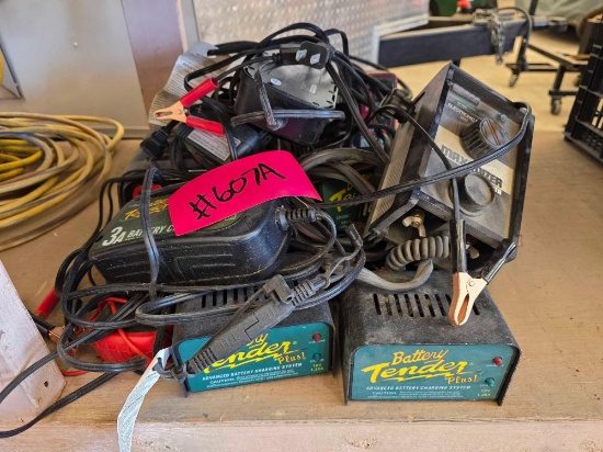 Battery Tender Plus 12V Battery Charger, Minn Kota Maximizer Electronic Power Control, etc.