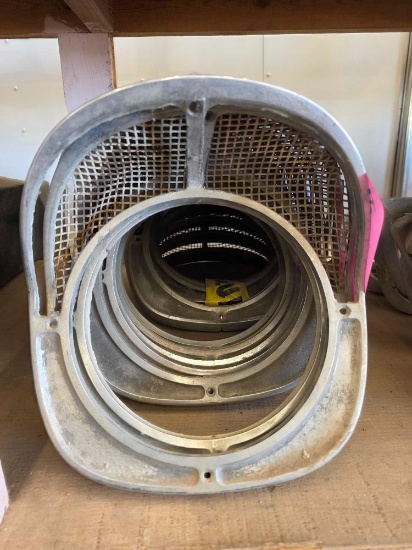 (~14) Vintage 1957 Chevrolet Bel Air Headlight Bezels
