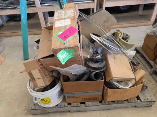 Pallet w/ Assorted Automotive and Shop Parts