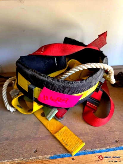 Vintage Safety Belts, Harnesses and Rope