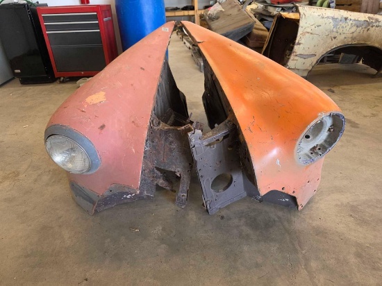 Pair of Vintage Automotive Front Fenders