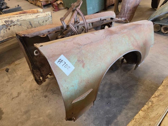 Ford F-100 Custom Cab Bumpside Front Fenders