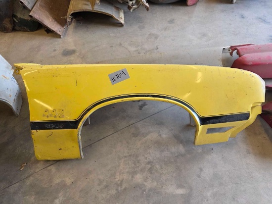 (2) Vintage Automotive Side Fenders