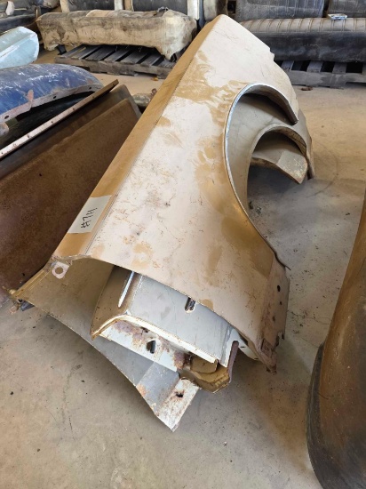 Pair of Vintage Automotive Fenders