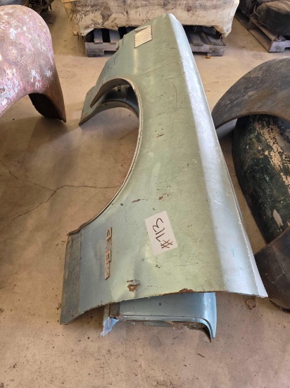 (2) Vintage Automotive Driver's Side Fenders