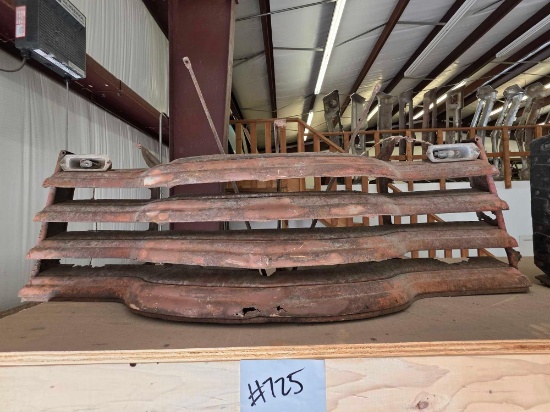 Vintage Automotive Front Grille Assembly