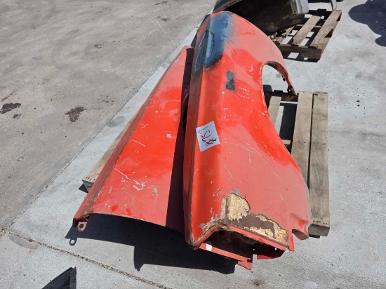 (2) Vintage Automotive Side Fenders