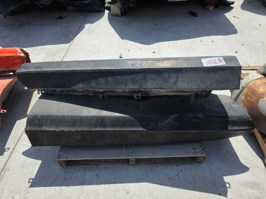 (2) Vintage Automotive Side Fenders