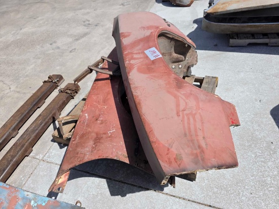 (2) Vintage Automotive Side Fenders