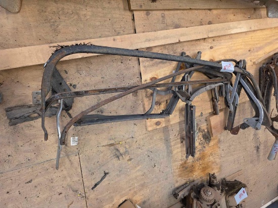 Group of Vintage Convertible Top Frame Assemblies Restoration Project