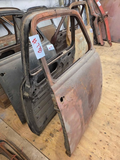 (2) Vintage Automotive Door Shells