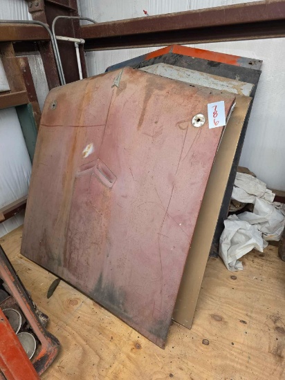 (6) Vintage Automotive Front Hoods