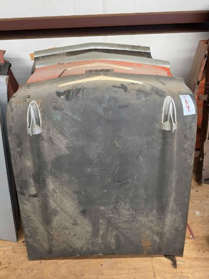 Vintage Automotive Hood Panel Restoration Project