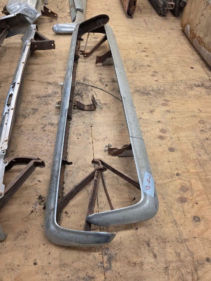 Vintage Automotive Bumper Assembly Restoration Project