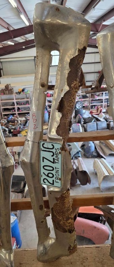 Vintage Automotive Front Bumper