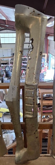 Vintage Automotive Chrome Front Bumper