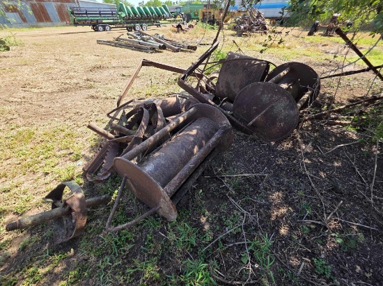 Antique Stalk Cutter Parts