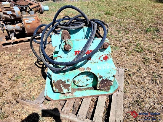 Hydraulic Vibratory Plate Compactor Attachment