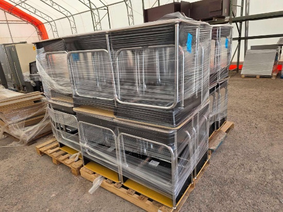 (4) Pallets w/ Student Desks and Chairs