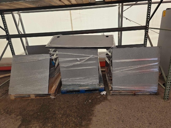 (3) Pallets w/ Tables