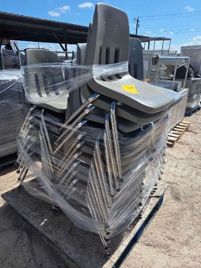 Pallet w/ Stackable Student Chairs