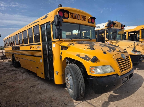 2015 Blue Bird BB Conventional Bus, VIN # 1BAKGCPA0FF309021