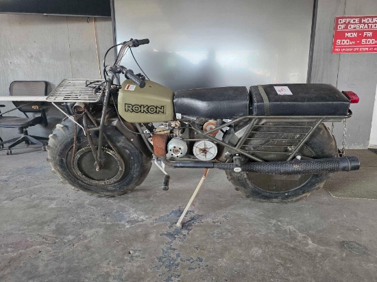 Rokon Off Road All Wheel Drive Motorcycle (BILL OF SALE ONLY)