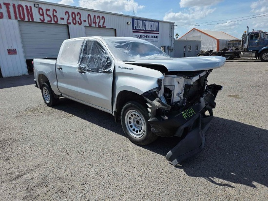 2020 CHEVROLET SILVERADO 1500 CREW CAB WORK TRUCK 5.3L V8 RWD KEY COUNTY UNIT